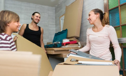 Professional packers handling boxes in Kingston Upon Thames
