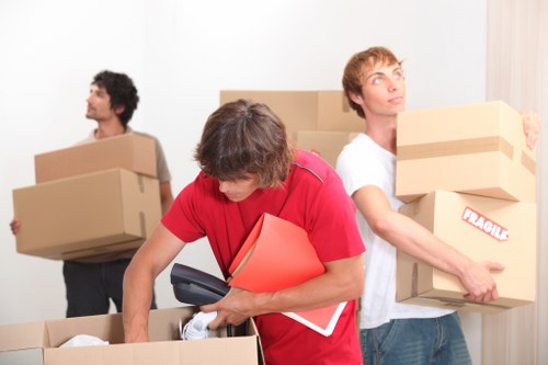 Organized storage space maximizing efficiency in Kingston Upon Thames