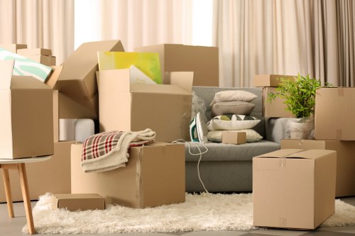 Efficient packing of household items for a move in Kingston Upon Thames