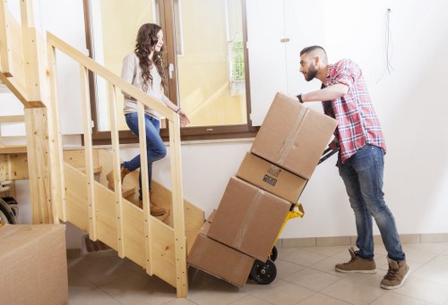 Team planning an effective office move strategy